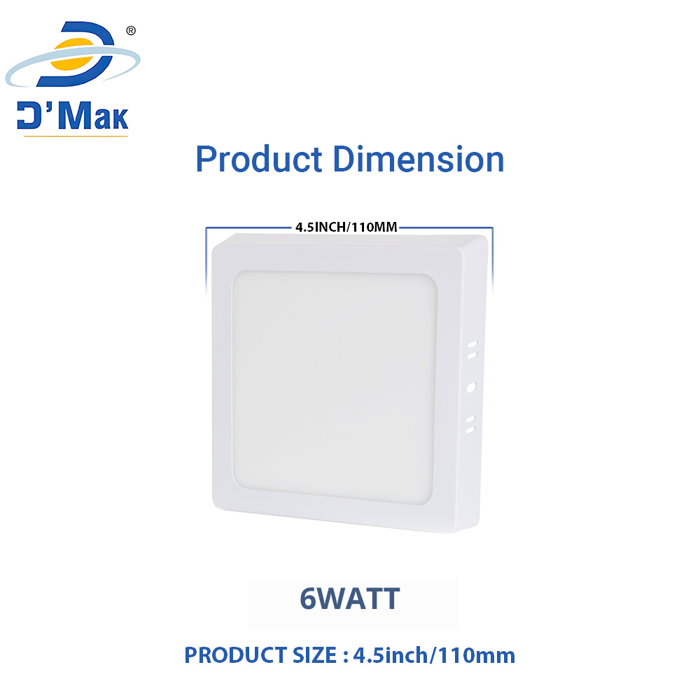 Watt Surface Led Panel Light for Ceiling – DMak India